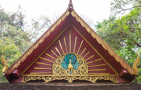 泰国佛教寺庙宗教教会金子古董建筑艺术三角形工艺信仰历史图片