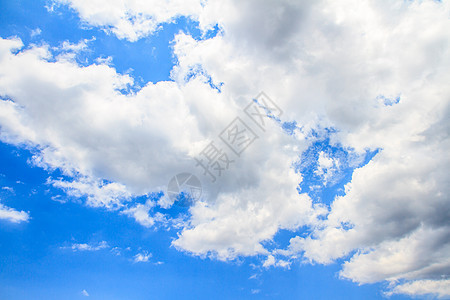 有云的天空气氛云景白色气象多云天堂日光蓝色天气气候图片
