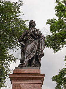门德尔松登克马尔莱比齐格纪念碑地标音乐家图片