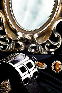 手镯的监视礼物手表带子珠宝小时魅力女性手腕数字水晶图片