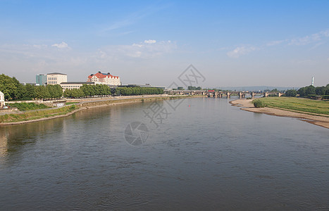 德累斯顿的Elbe河图片