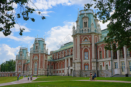 莫斯科俄罗斯皇后凯瑟琳二世的宫殿博物馆风格旅行遗产国家文化公园装饰品艺术旅游图片