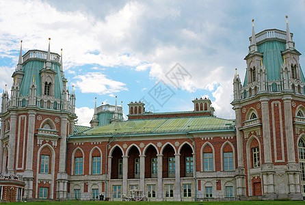 莫斯科俄罗斯皇后凯瑟琳二世的宫殿旅游历史遗产财产历史性文化装饰品风格旅行建筑学图片