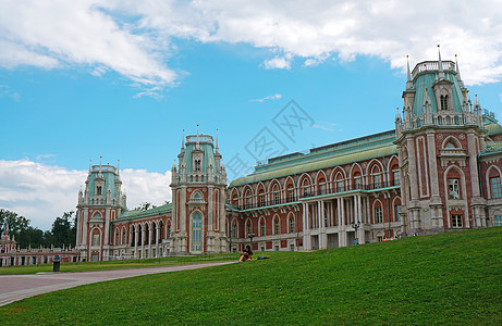 莫斯科俄罗斯皇后凯瑟琳二世的宫殿城堡博物馆历史旅行旅游遗产装饰品国家艺术财产图片