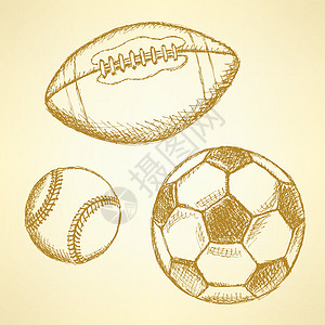 棒球 美式足球和英式足球运动体育场场地墨水雕刻竞赛草图游戏绘画联盟图片