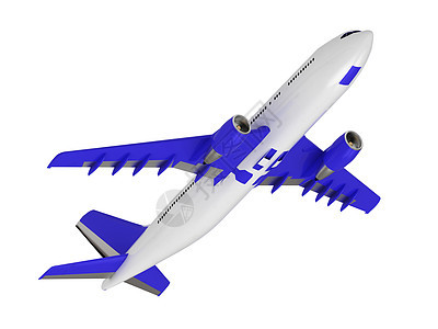 白色蓝色客运客机衬垫翅膀商业活力插图航班喷射旅游空气航空图片