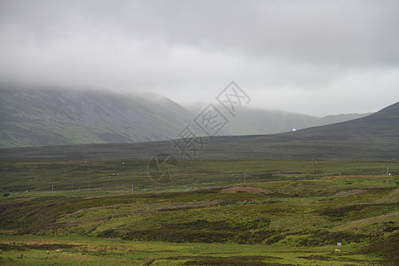 苏格兰的Cairngorms上喷雾风景假期远景天气旅行爬坡图片