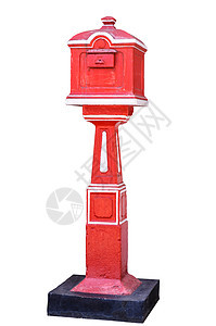 红色旧式信箱旅行邮政白色黑色邮件邮箱图片