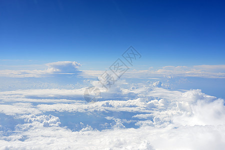 蓝天空和乌云天际空气天堂假期自由运输天线天气漂移天空图片