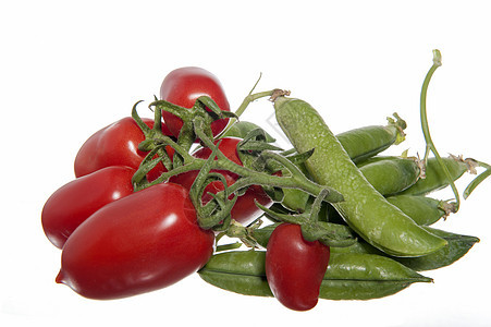 孤立的西红柿水果绿色营养饮食白色食物蔬菜红色图片