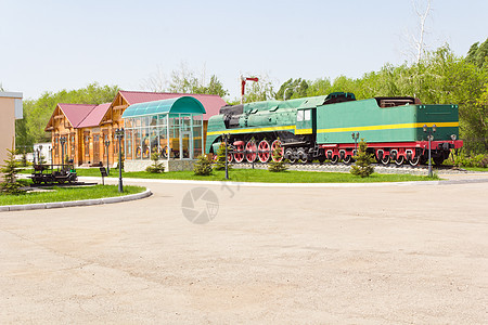铁路公路火车柴油机货车运输车辆壁板煤炭引擎教练平台车站图片