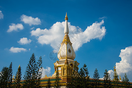 帕果达寺庙旅游蓝色佛塔佛教徒金子历史身体遗产艺术图片