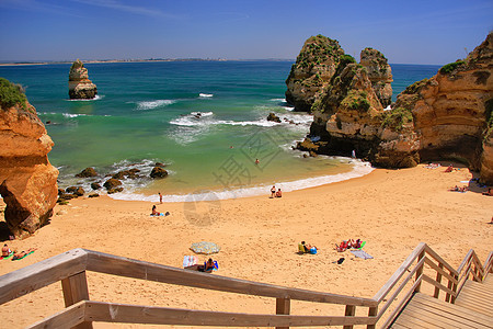 葡萄牙阿尔加韦地区拉各斯海滩图片