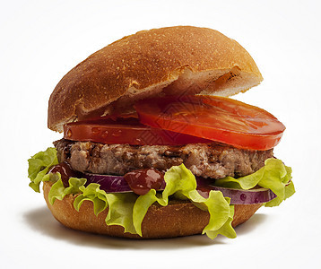 果汁汉堡食物饮食种子包子芝士面包蔬菜洋葱工作室芝麻图片