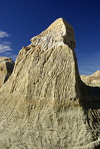 巴塔哥尼亚山峰干旱风景峡谷侵蚀岩石沙漠地质学荒野图片