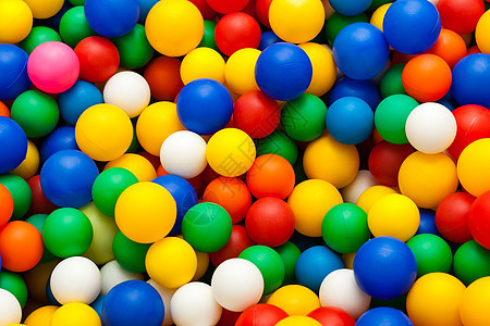 彩色球气泡运动操场玩具乐趣绿色闲暇游戏苗圃水池背景图片