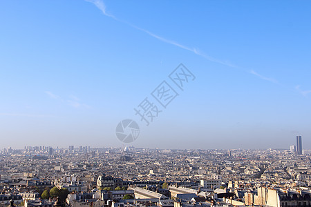 巴黎全景地标天际天线建筑学旅行景观大教堂街道城市建筑图片