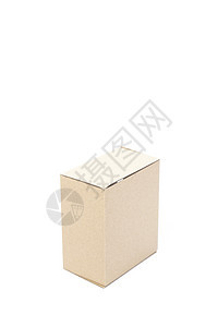 一个棕色纸箱邮件商业展示瓦楞货运礼物打包机纸盒邮政送货图片