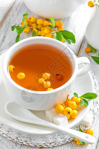 霍桑茶茶杯花草山楂刺激香气液体兴奋剂陶器茶壶早餐图片