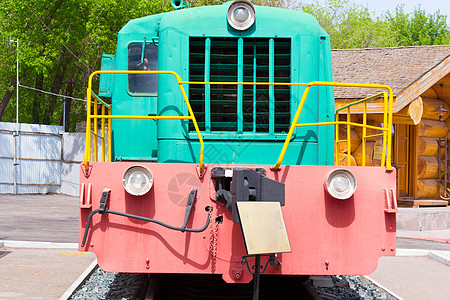 铁路公路教练车平台壁板柴油机运输车辆火车引擎车站煤炭货车图片