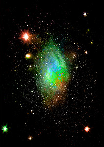 在空间和星云的星域螺旋天文学敬畏场地灰尘勘探插图纺纱星系星座图片