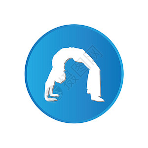 100 艺术板元素蓝色圆形网络界面团体设计互联网细节瑜伽背景图片