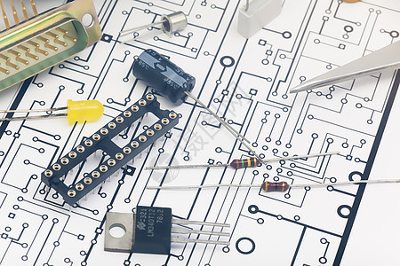 电子构件组式服务白色维修静电电子产品技术电极技术员电路板晶体管图片