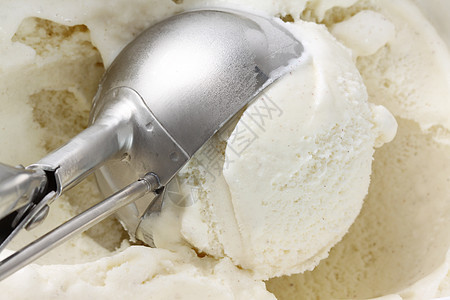 香草豆冰淇淋图片