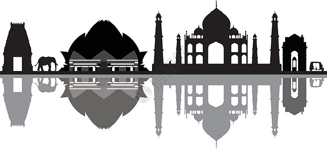 在dia 中的新 delhi 的天线拉巴地标建筑物天际旅行旅游寺庙国家历史性游客图片