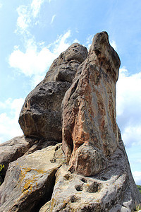 巨石岩石公司旅行天堂风景石头悬崖峡谷地层画报天空图片