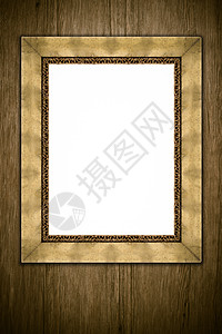 旧图片框材料控制板木材白色墙纸古董艺术房间染料硬木图片