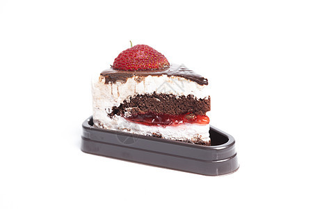 草莓蛋糕面包店糕点盘子食物生日蛋糕奶油烹饪薄荷甜点文化图片