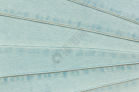 带接缝纹理的蓝琴衣服纤维织物棉布缝纫纺织品标签框架材料蓝色图片
