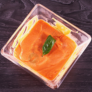 加帕乔黄瓜蔬菜美食白色红色食物奶油奶油状午餐图片