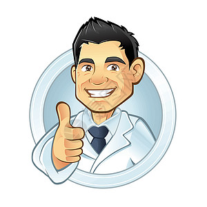 牙医牙科工人卫生员成人药品卫生男人医院微笑拇指图片