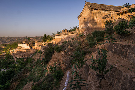 中国的李家山霍比顿住宅历史性历史文化地标灯笼建筑物寺庙石头城市图片