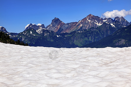 山红山艺术家点冰川华盛顿图片