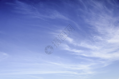 环状云薄云卷云白色蓝色天堂天空天气气氛多云云景图片