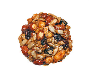 Kozinaki格鲁吉亚国家甜糖蜂蜜坚果是伊索拉特焦糖棕色榛子杏仁花生蜂蜜糖果食物芝麻营养图片