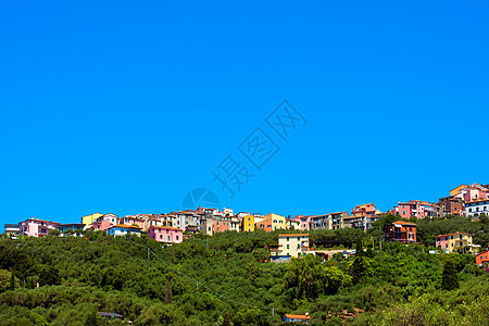 意大利假期国家全景爬坡景观天空地标建筑学建筑树木图片