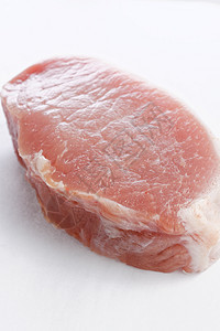原猪肉肉牛扒红色牛肉白色食物腰部鱼片图片