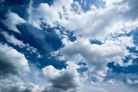 美丽的戏剧般的天空危险太阳雷雨天堂日落风暴气氛精神场景蓝色图片