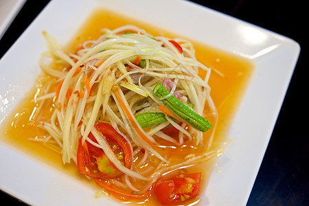 木薯沙拉木瓜文化食物辣椒热带蔬菜香料气候扁豆图片