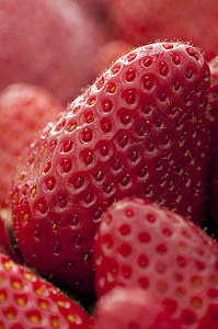 新鲜草莓水果食物季节热情市场饮食墙纸宏观茶点种子图片