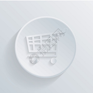平面圆平面图标市场夹子商务按钮艺术人士店铺插图互联网网络图片