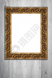 旧图片框木板房间硬木木工材料桌子墙纸白色框架艺术背景图片