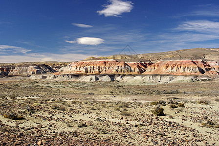 巴塔哥尼亚的景观岩石风景荒野干旱沙漠全景侵蚀地质学高原峡谷图片
