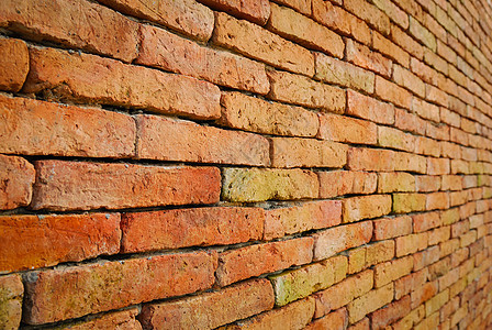 砖墙纹理的背景正方形水平建筑学材料石墙石头建筑水泥红色棕色图片
