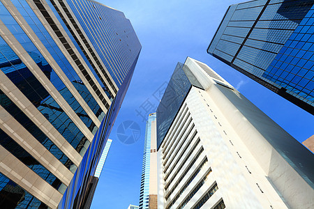 香港的商务大楼建设图片