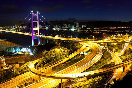 夜里清马桥曲线运输城市风景建筑学日落日出场景旅行建筑图片